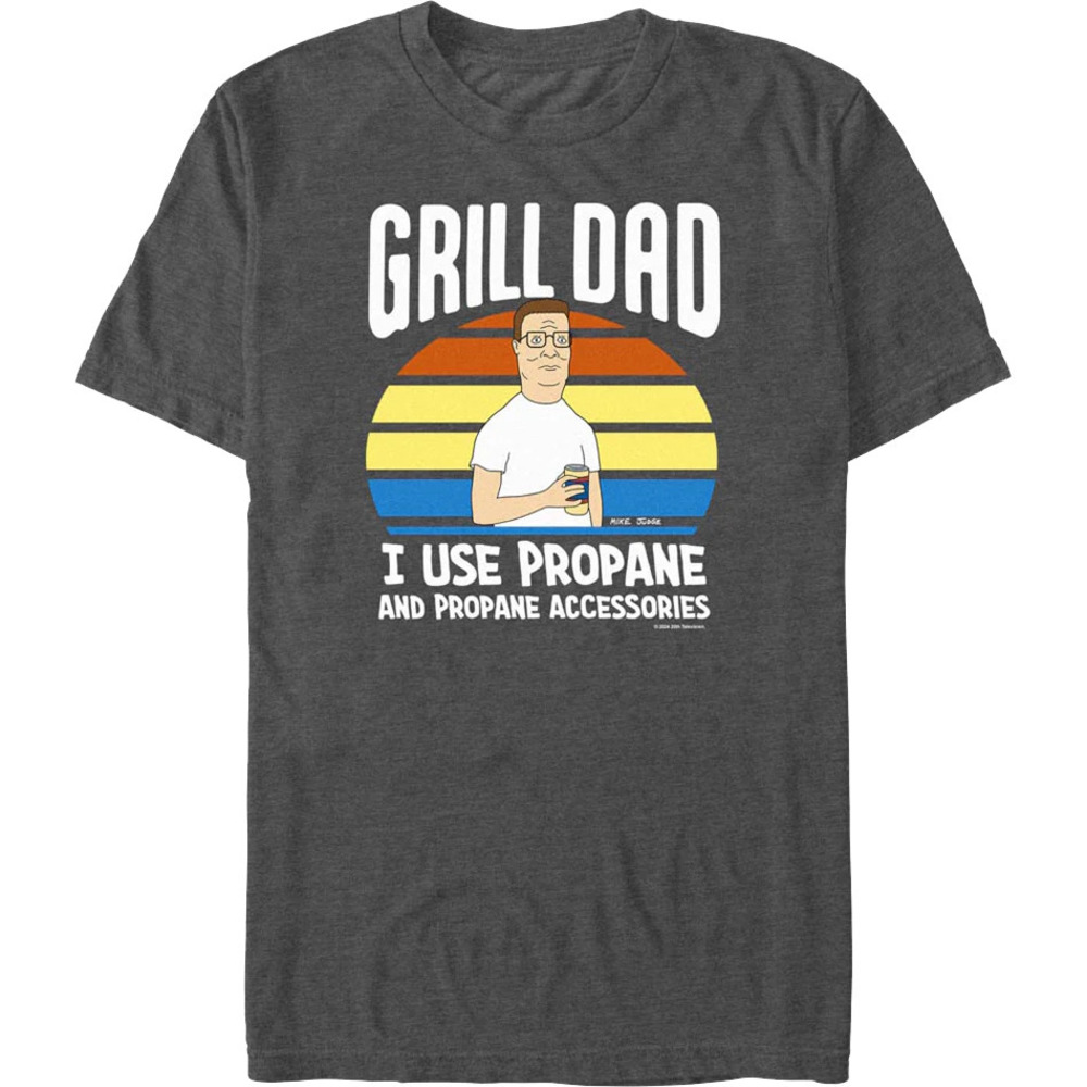 Grill Dad King Of The Hill Tshirt
